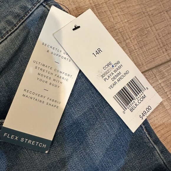 NEW DIRECTION WOMENS 14R BOOTCUT FLEX STRETCH  MIDRISE - Picture 6 of 12